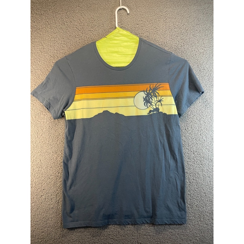OLD NAVY SUNRISE SIZE XL SHIRT SHORT SLEEVE CALIFORNIA